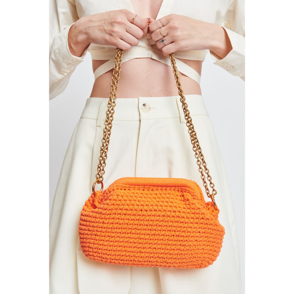 Woman wearing Clementine Moda Luxe Christabel Crossbody 842017131106 View 1 | Clementine