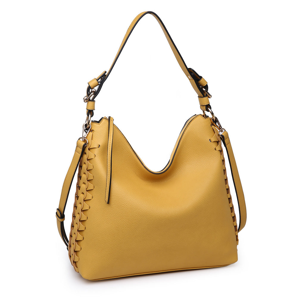 Product Image of Moda Luxe Stephanie Hobo 842017119753 View 2 | Mustard