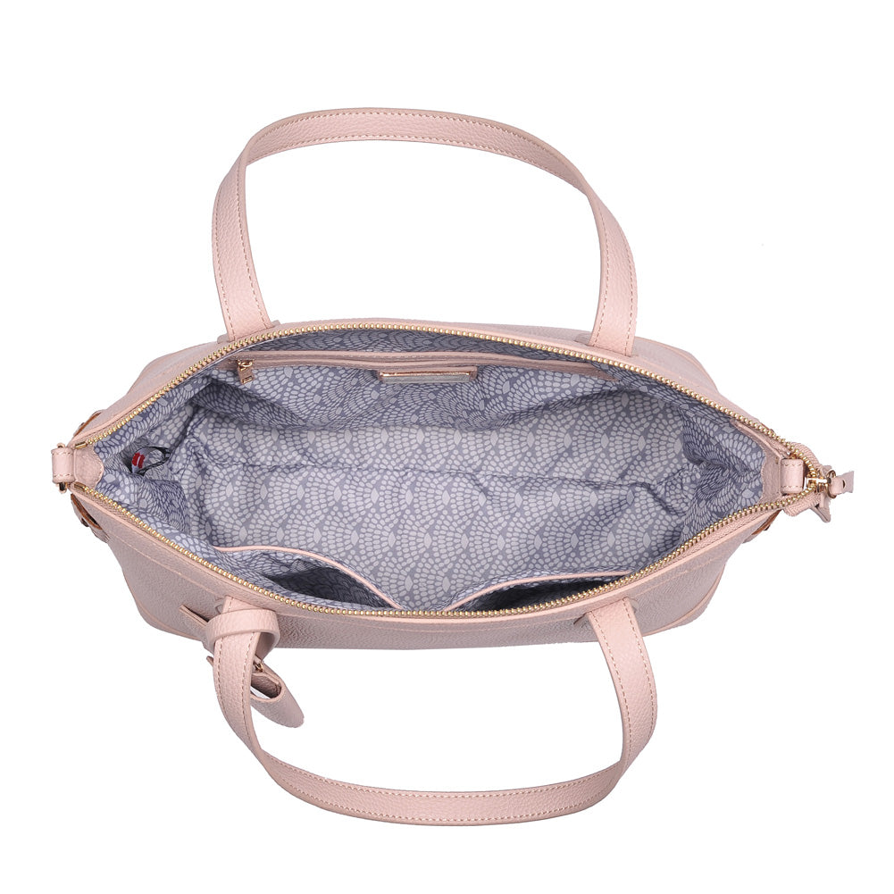 Product Image of Moda Luxe Stormi Satchel 842017118763 View 4 | Nude