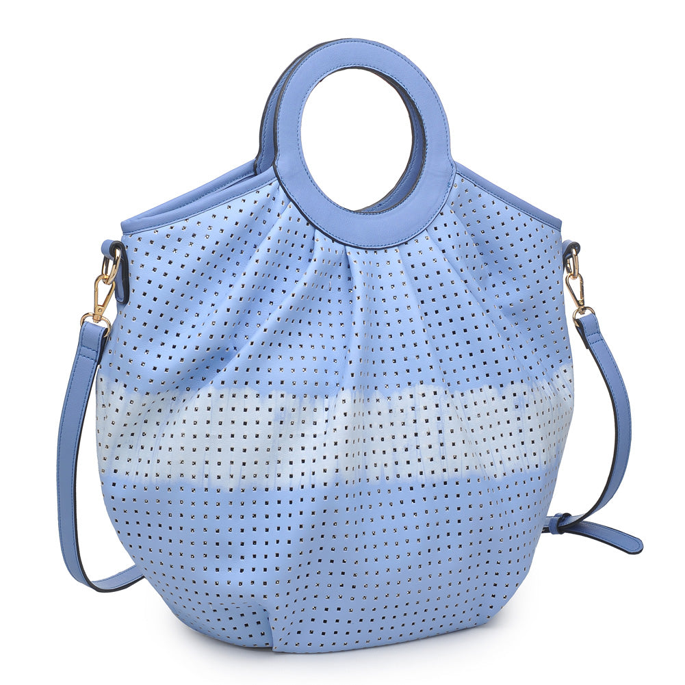Product Image of Moda Luxe Marguerite Mini Tote 842017112631 View 6 | Blue
