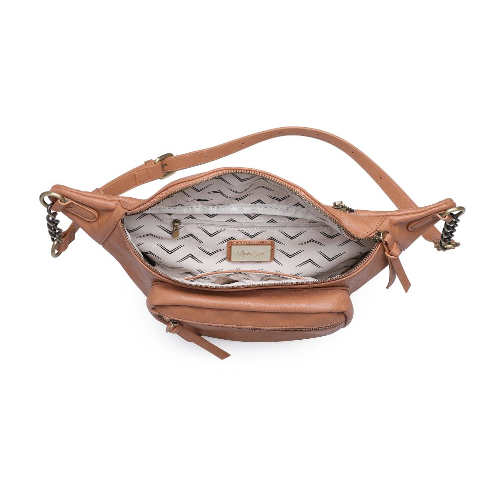 Product Image of Moda Luxe Samira Belt Bag 842017132752 View 8 | Camel