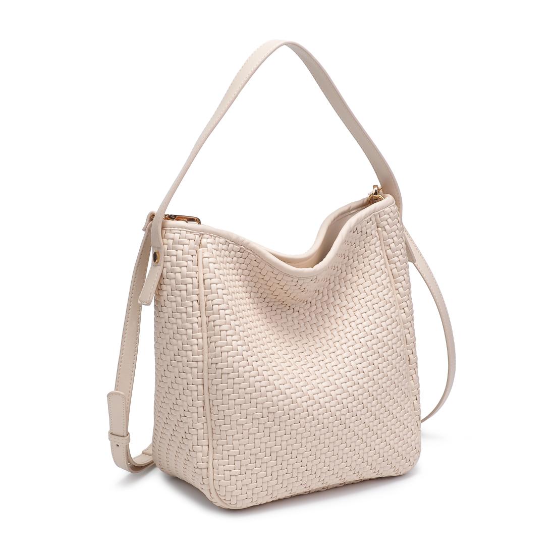 Product Image of Moda Luxe Georgena Shoulder Bag 842017137887 View 6 | Ivory