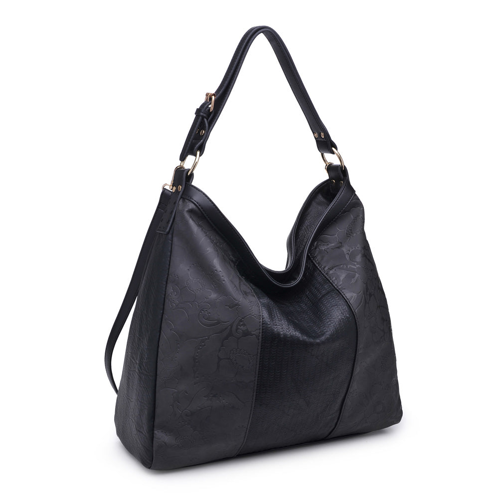 Product Image of Moda Luxe Raena Hobo 842017118237 View 2 | Black