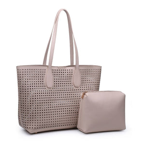 Product Image of Moda Luxe Brazil Tote 842017124238 View 2 | Nude