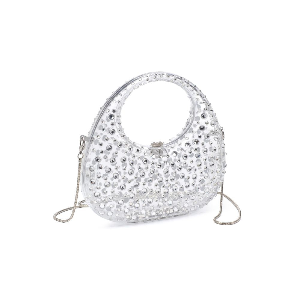 Product Image of Moda Luxe Vianca Evening Bag 842017133964 View 6 | Clear