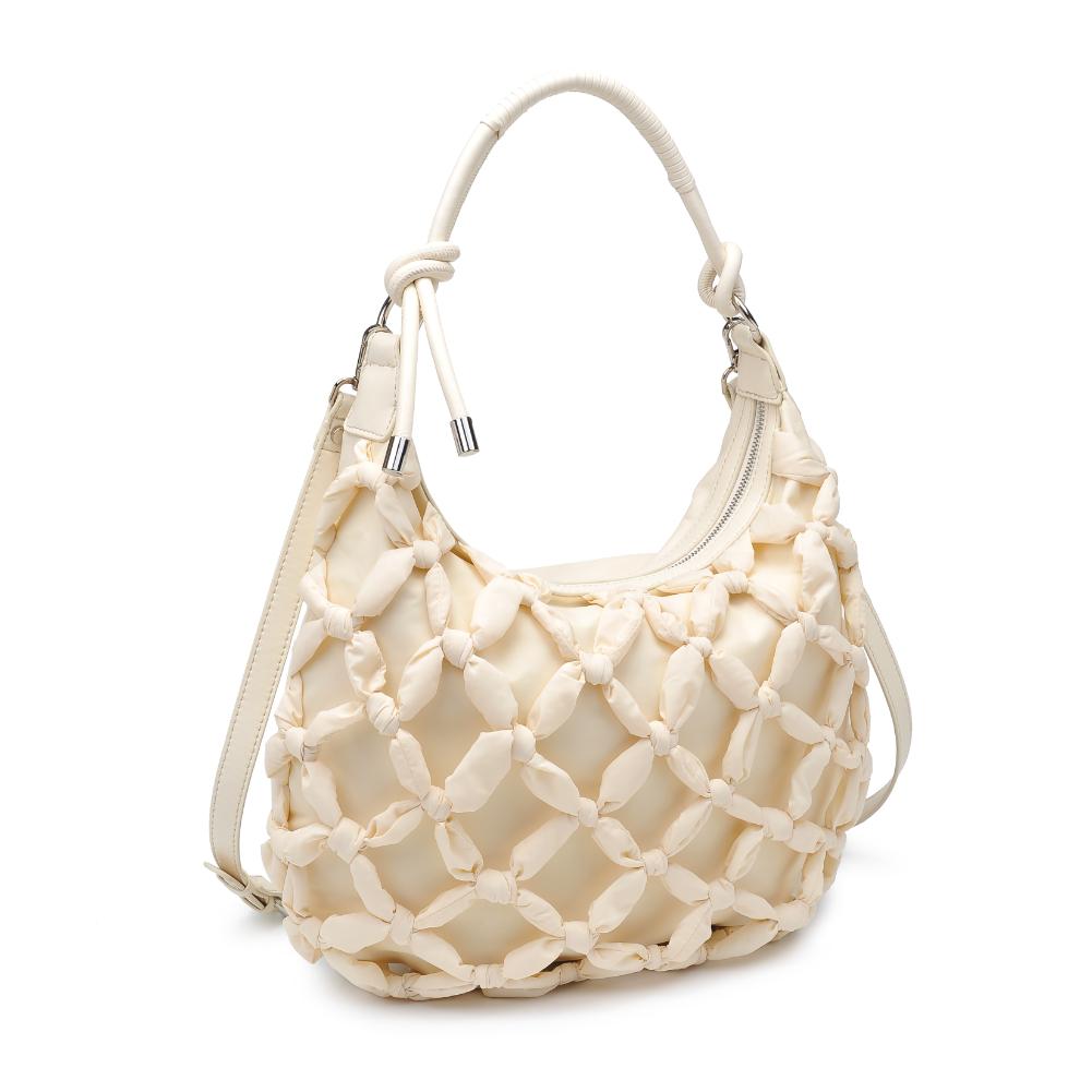 Product Image of Moda Luxe Leslie Hobo 842017135661 View 6 | White