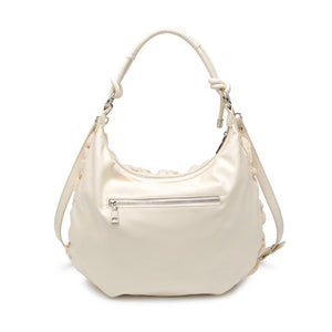 Product Image of Moda Luxe Leslie Hobo 842017135661 View 7 | White