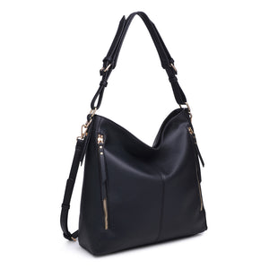 Product Image of Moda Luxe Carrie Hobo 842017118817 View 2 | Black