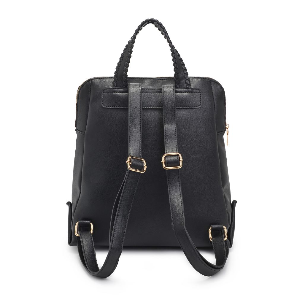 Product Image of Moda Luxe Rachel Backpack 842017127161 View 7 | Black
