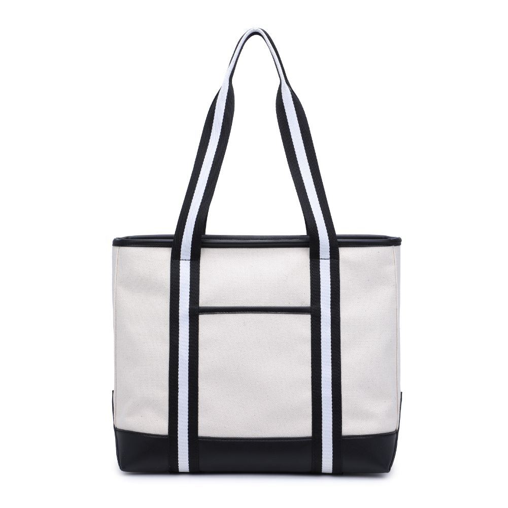 Product Image of Moda Luxe Candace Tote 842017127680 View 5 | Black