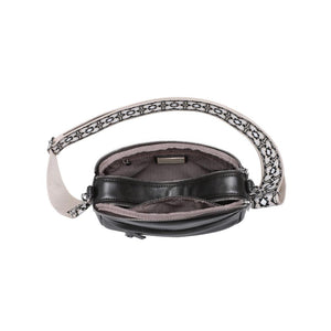 Product Image of Moda Luxe Hannah Crossbody 842017136712 View 8 | Gunmetal