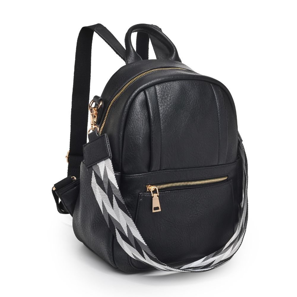 Product Image of Moda Luxe Scarlett Backpack 842017130130 View 6 | Black