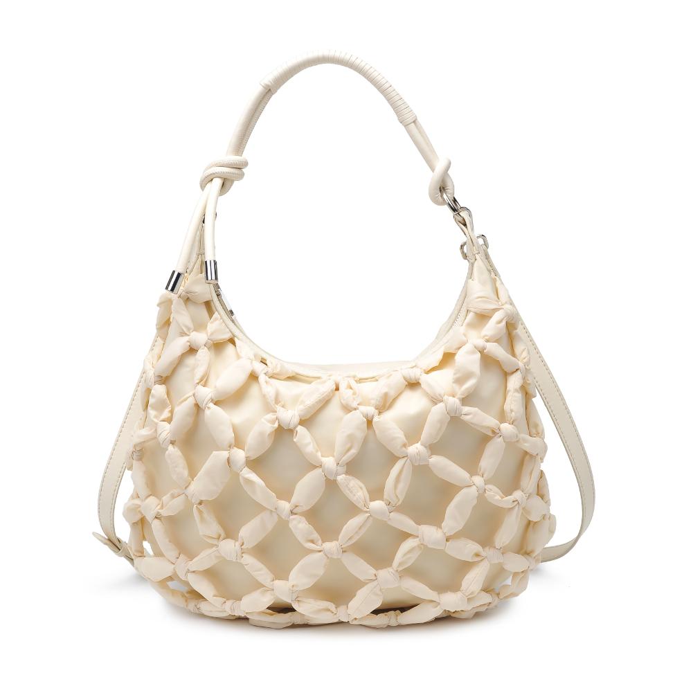 Product Image of Moda Luxe Leslie Hobo 842017135661 View 5 | White