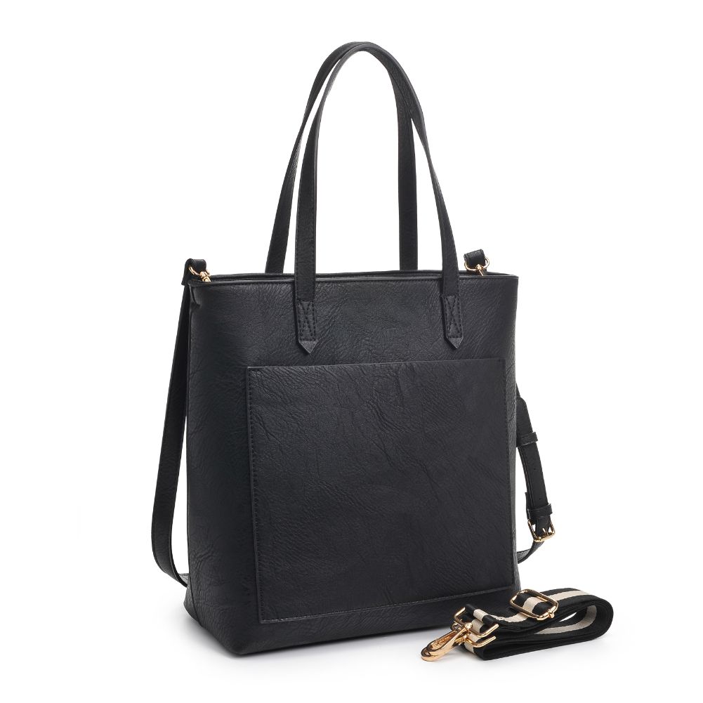 Product Image of Moda Luxe Sadie Tote 842017126751 View 6 | Black