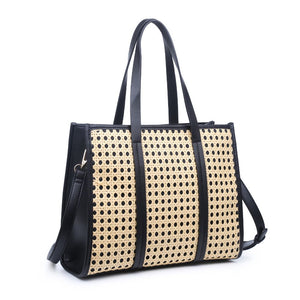 Product Image of Moda Luxe Rosie Tote 842017124108 View 6 | Black