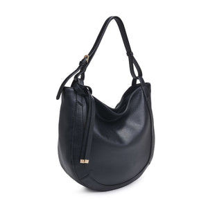 Product Image of Moda Luxe Amina Hobo 842017131311 View 6 | Black