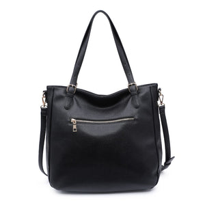 Product Image of Moda Luxe Willow Tote 842017130635 View 7 | Black