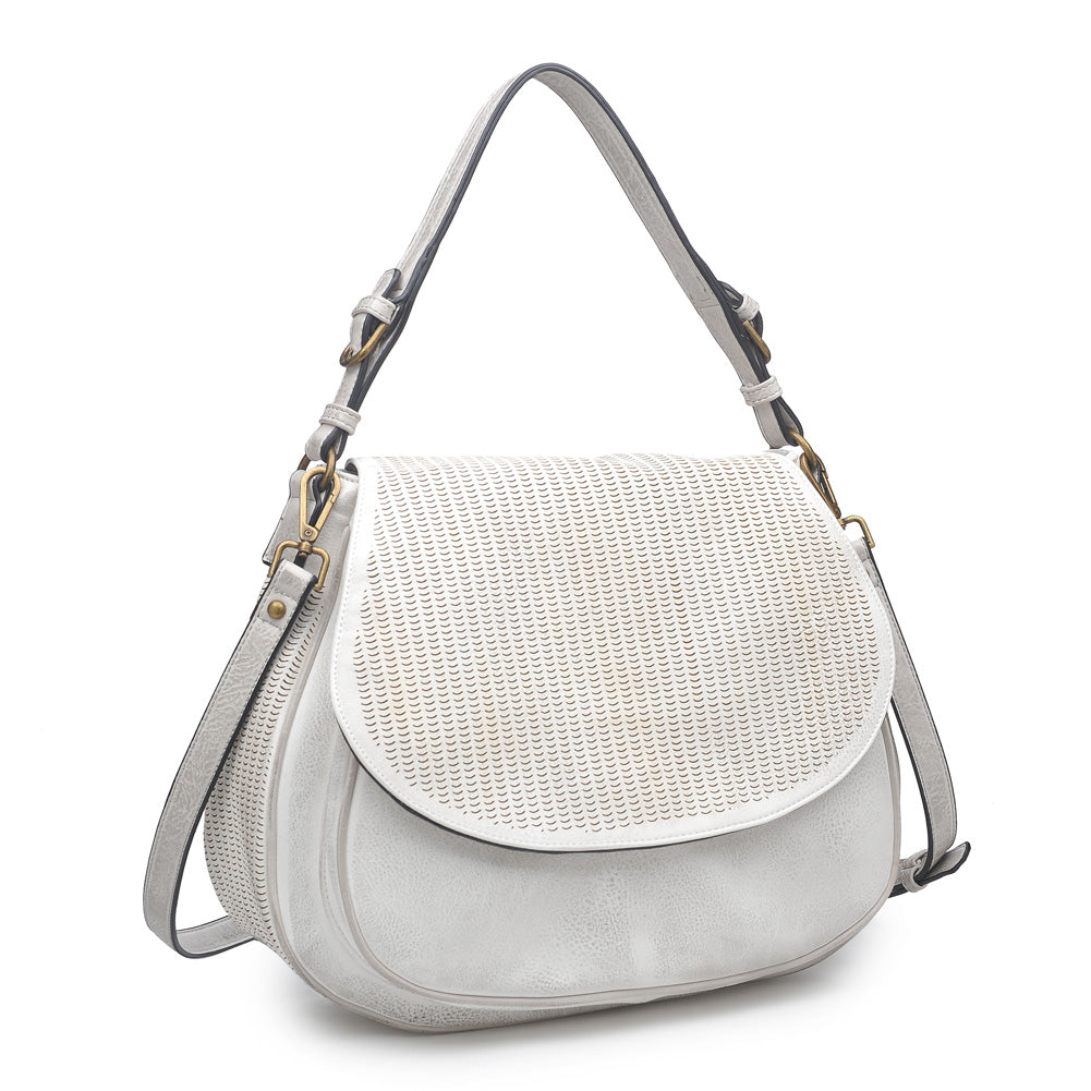 Product Image of Moda Luxe Alma Messenger 842017113690 View 2 | White