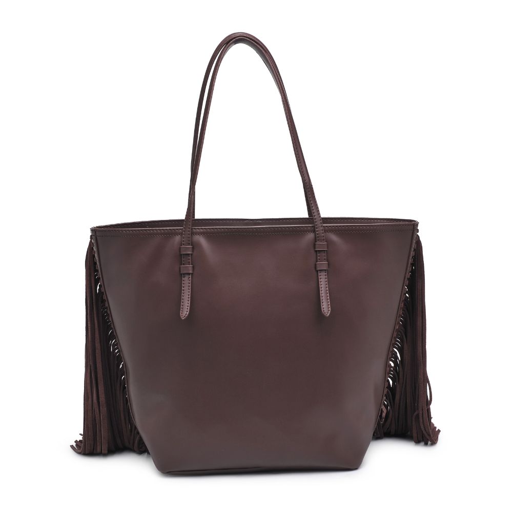 Product Image of Moda Luxe Stevie Tote 842017133186 View 7 | Chocolate