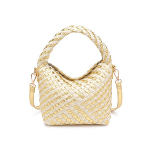 Product Image of Moda Luxe Jessamine Crossbody 842017136859 View 5 | Gold Ivory