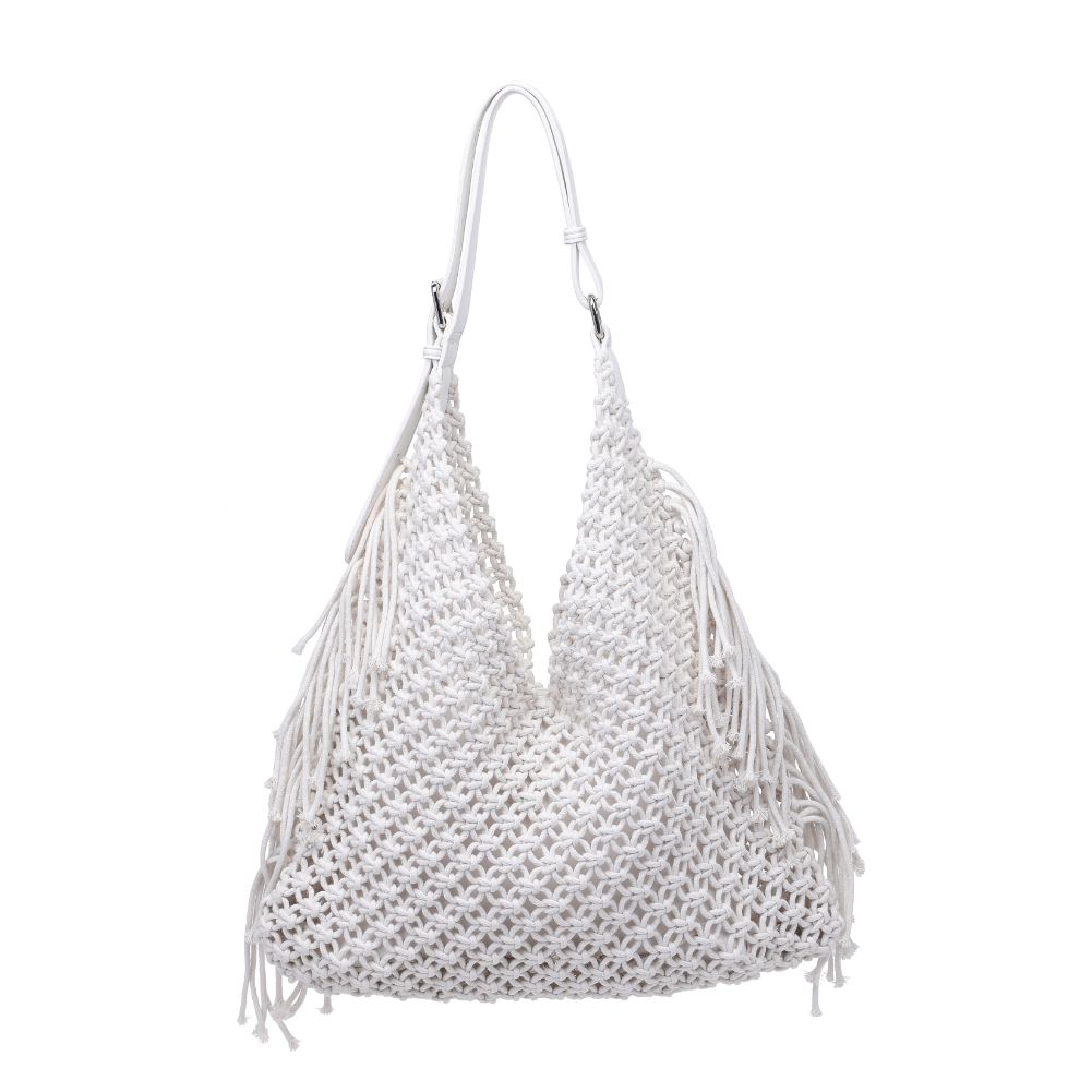 Product Image of Moda Luxe Ariel Hobo 842017131816 View 7 | White
