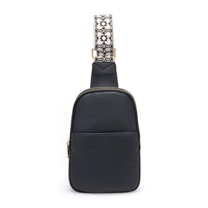 Product Image of Moda Luxe Zuri Sling Backpack 842017135838 View 1 | Black