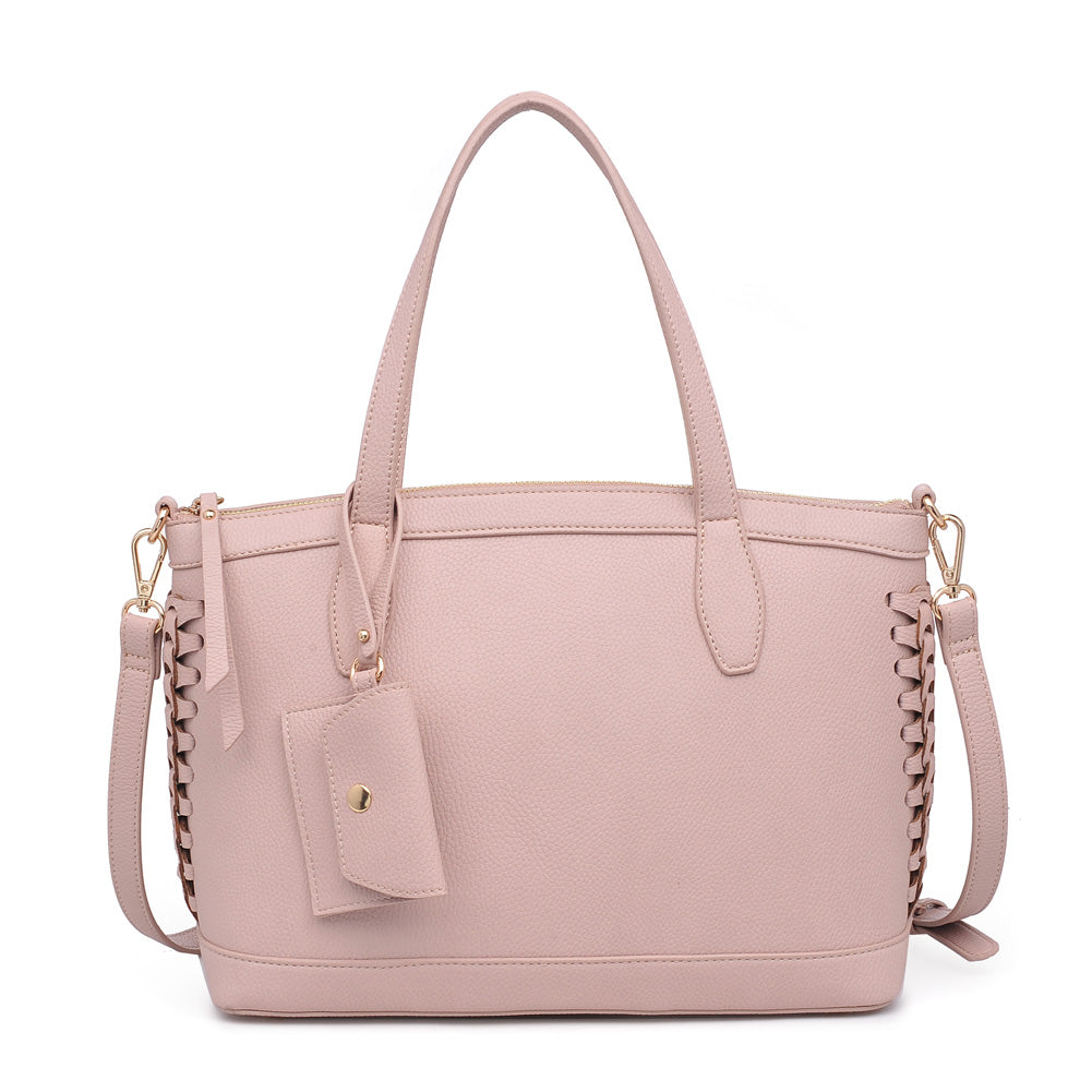 Product Image of Moda Luxe Stormi Satchel 842017118763 View 1 | Nude