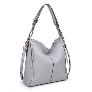 Product Image of Moda Luxe Carrie Hobo 842017118848 View 2 | Grey