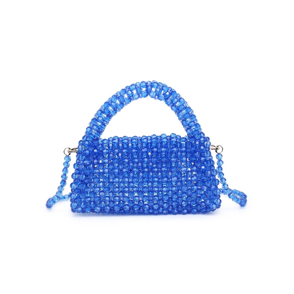 Product Image of Moda Luxe Dolly Evening Bag 842017133469 View 7 | Blue