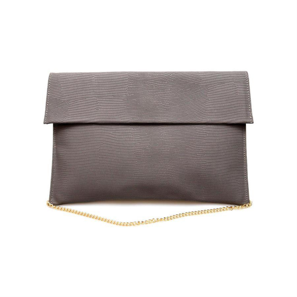 Product Image of Moda Luxe Molly Clutch 842017118084 View 1 | Grey