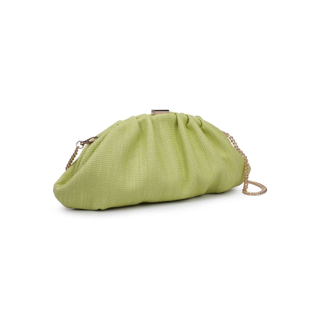 Product Image of Moda Luxe Jewel Clutch 842017131885 View 6 | Lime