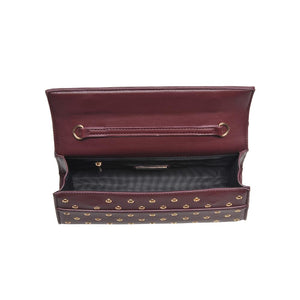 Product Image of Moda Luxe Cyndi Clutch 842017136965 View 4 | Burgundy