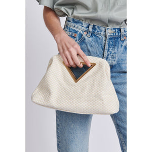 Woman wearing Ivory Moda Luxe Kelsi Crossbody 842017129332 View 1 | Ivory