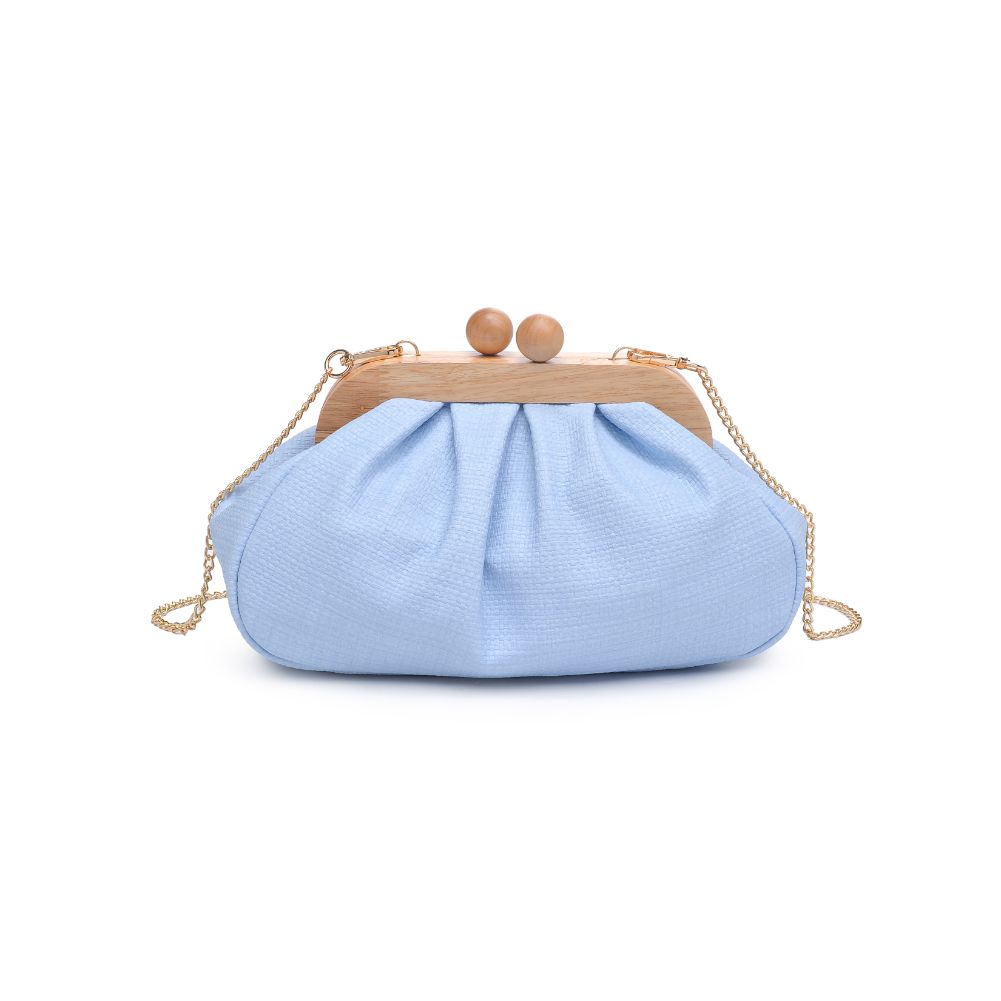 Product Image of Moda Luxe Enya Clutch 842017131267 View 5 | Sky Blue