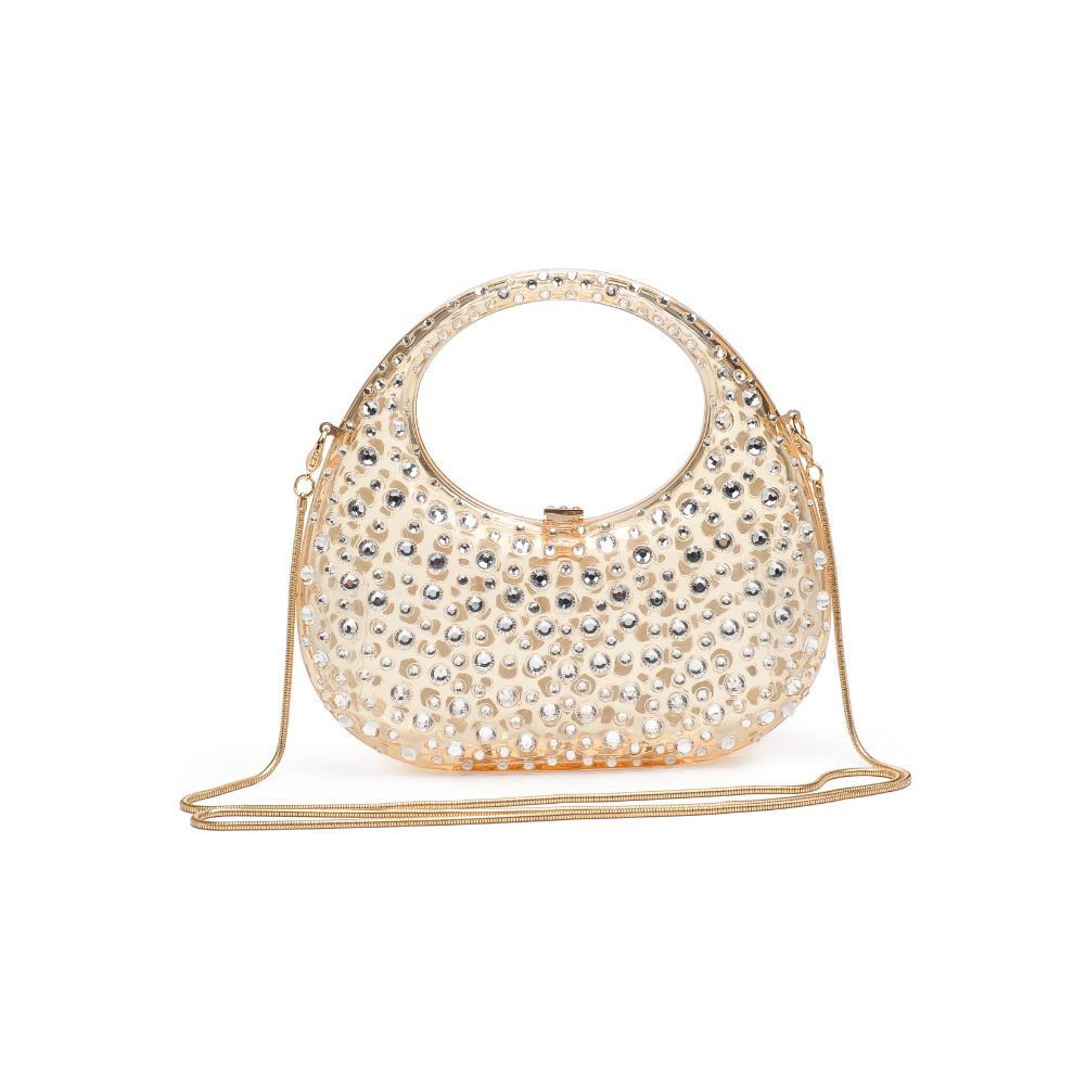 Product Image of Moda Luxe Vianca Evening Bag 842017134008 View 7 | Gold