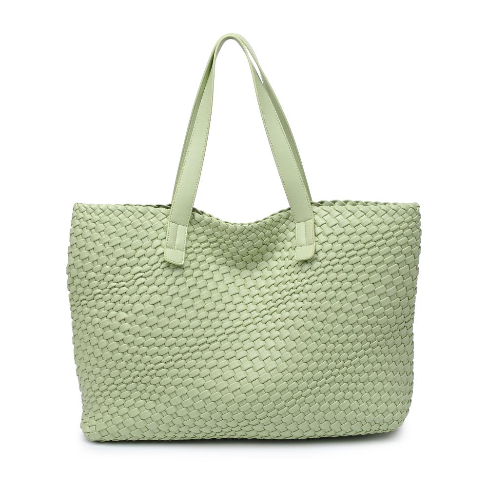 Product Image of Moda Luxe Piquant Tote 842017135616 View 5 | Pistachio
