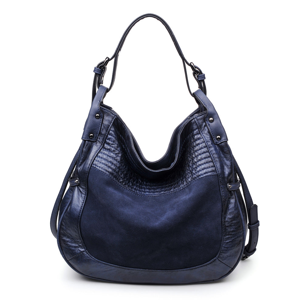 Product Image of Moda Luxe Laura Hobo 842017117513 View 1 | Navy