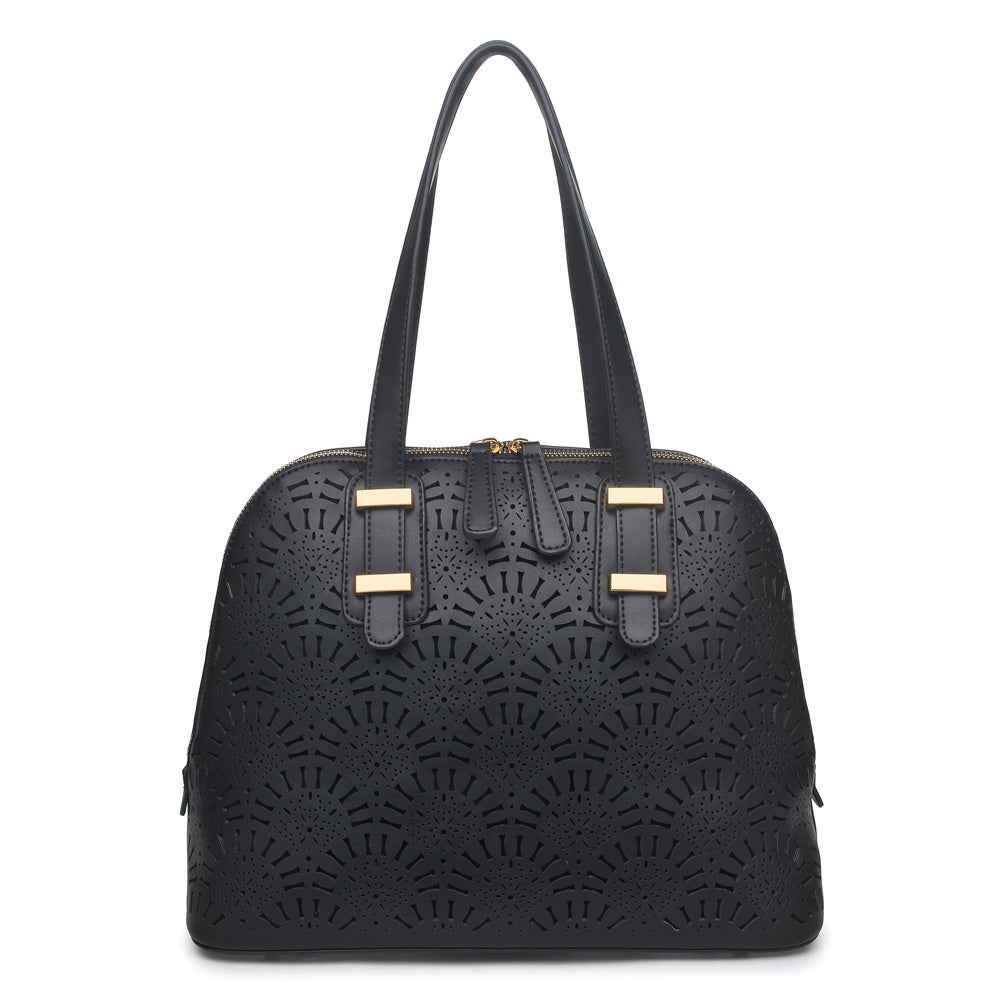 Product Image of Moda Luxe Alondra Satchel 842017112198 View 1 | Black