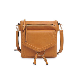 Product Image of Moda Luxe Leslie Messenger 842017128205 View 5 | Mustard