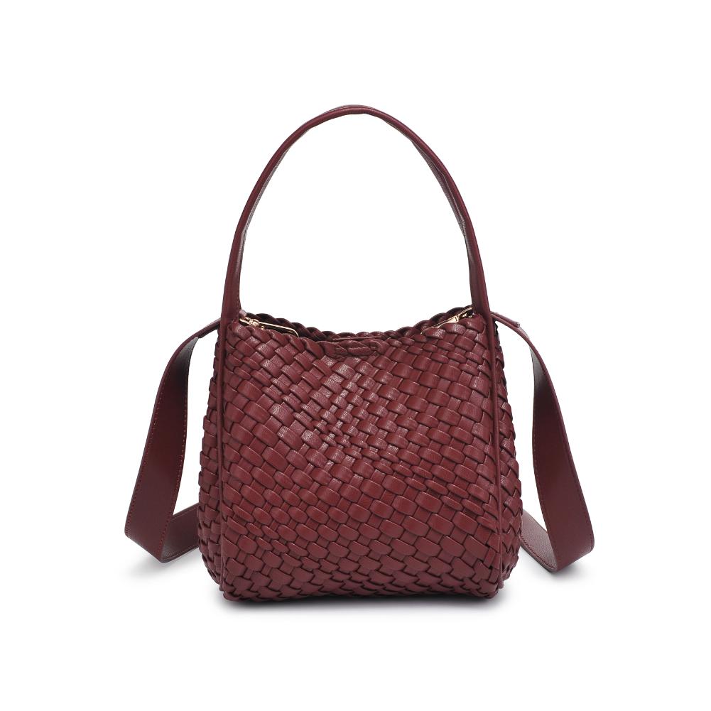 Product Image of Product Image of Moda Luxe Roxy Crossbody 842017136279 View 3 | Burgundy