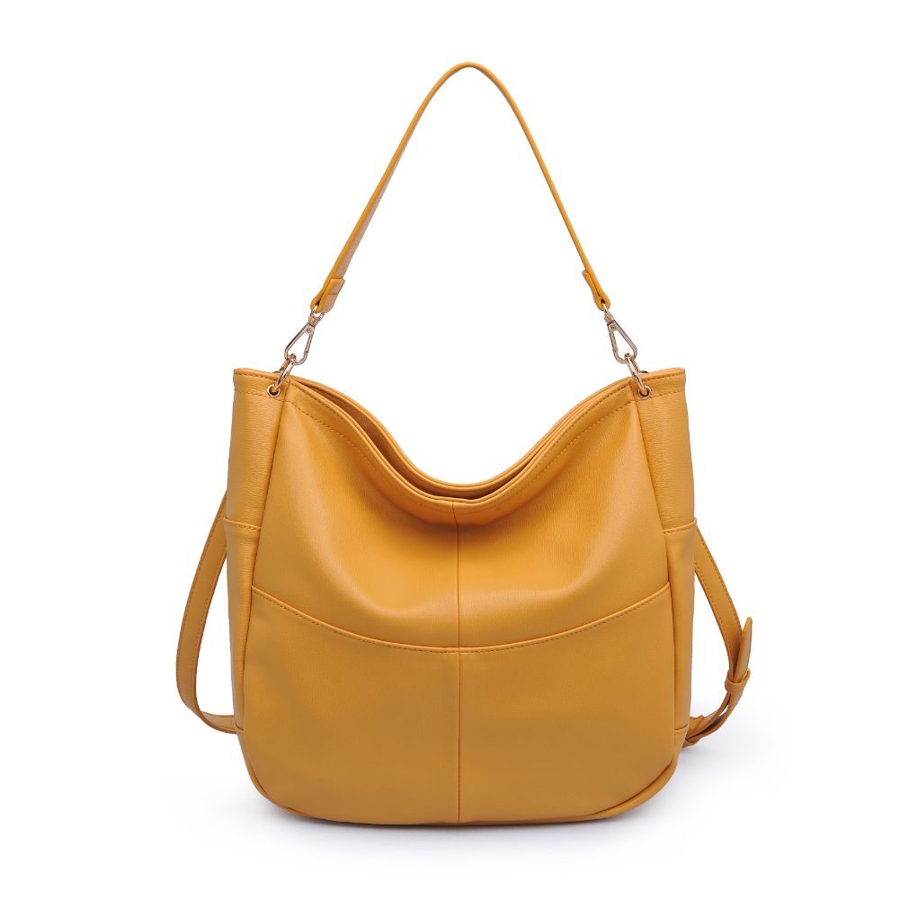 Product Image of Moda Luxe Paloma Hobo 842017126522 View 1 | Mustard