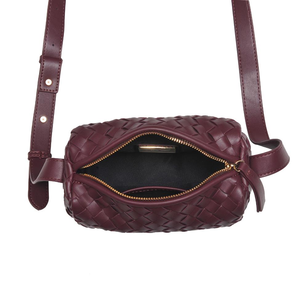 Product Image of Moda Luxe Charlotte Crossbody 842017136446 View 4 | Burgundy