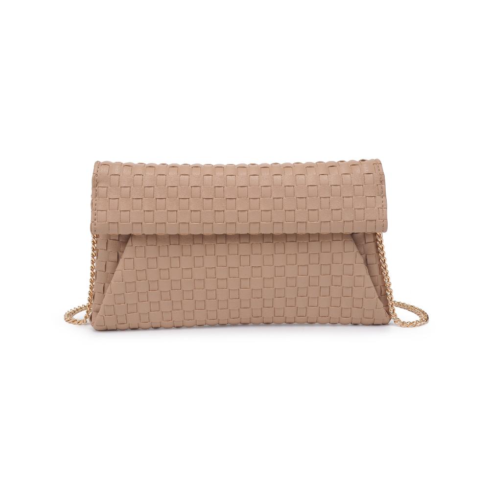 Product Image of Moda Luxe Priscilla Clutch 842017136576 View 1 | Nude