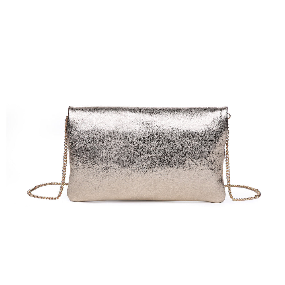 Product Image of Product Image of Moda Luxe Alicia Clutch 842017118008 View 3 | Gold