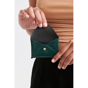 Woman wearing Forest Moda Luxe Sia Card Holder 842017126430 View 2 | Forest