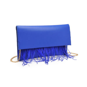 Product Image of Moda Luxe Everlee Clutch 842017131144 View 6 | Electric Blue