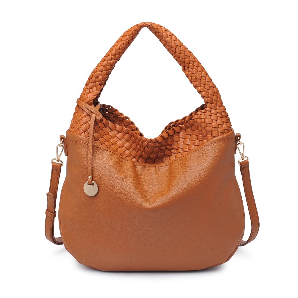 Product Image of Moda Luxe Majestique Hobo 842017134695 View 5 | Tan