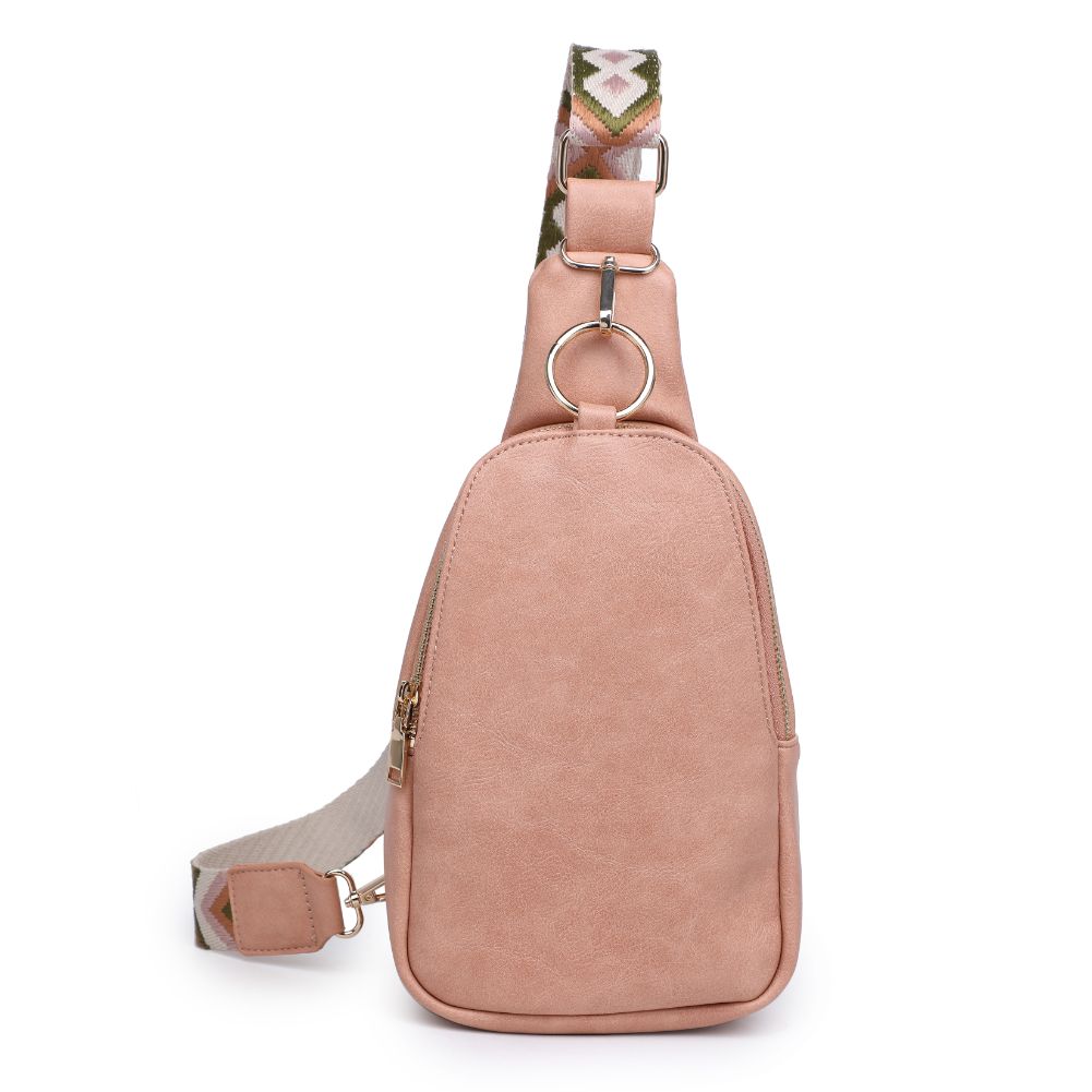 Product Image of Moda Luxe Regina Sling Backpack 842017129530 View 5 | Natural