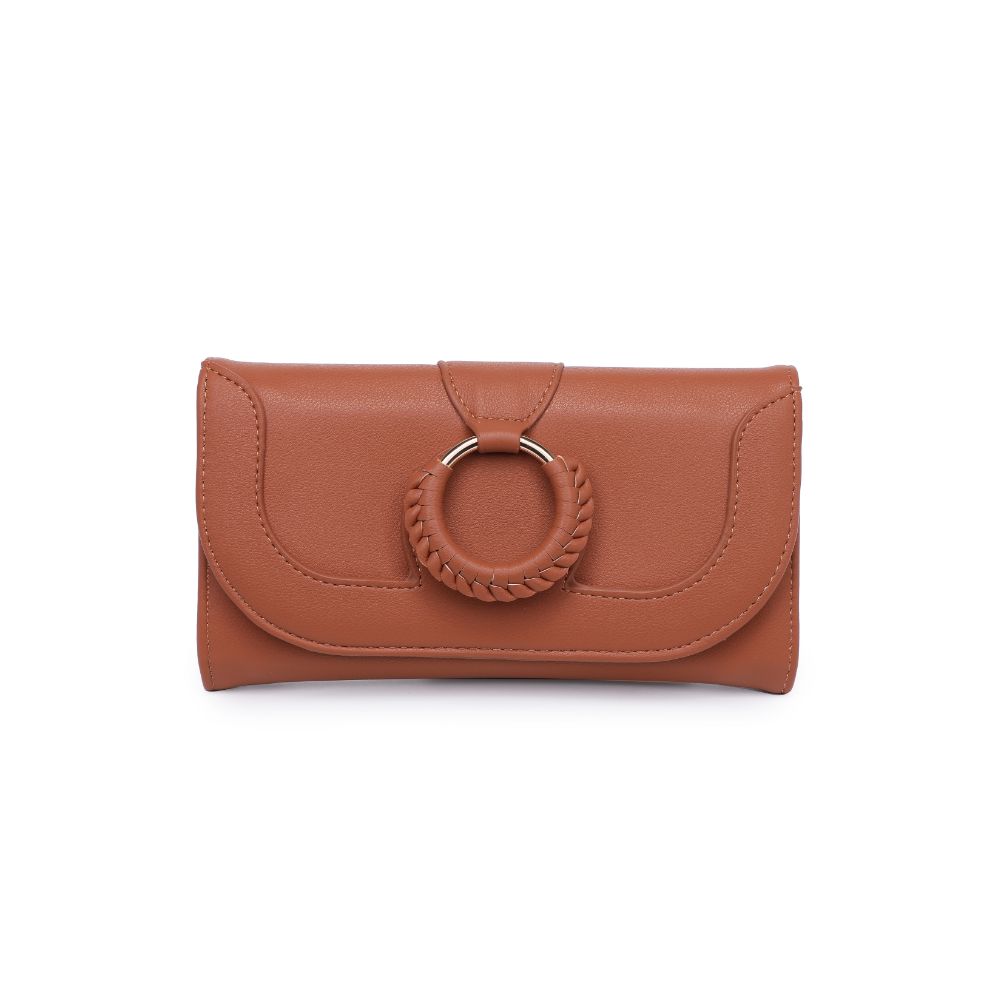 Product Image of Moda Luxe Demi Wallet 842017131724 View 5 | Cognac