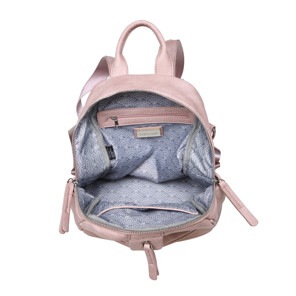 Product Image of Moda Luxe Bowie Backpack 842017119517 View 4 | Blush